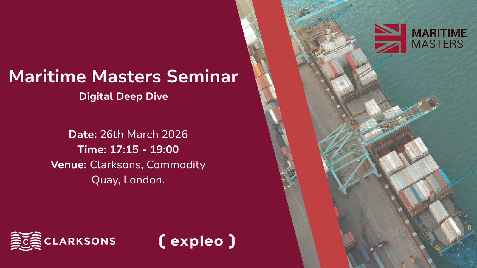 Maritime Masters Seminar 2